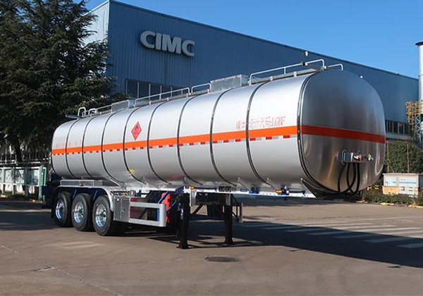 鋁合金易燃液體罐式運輸半掛車